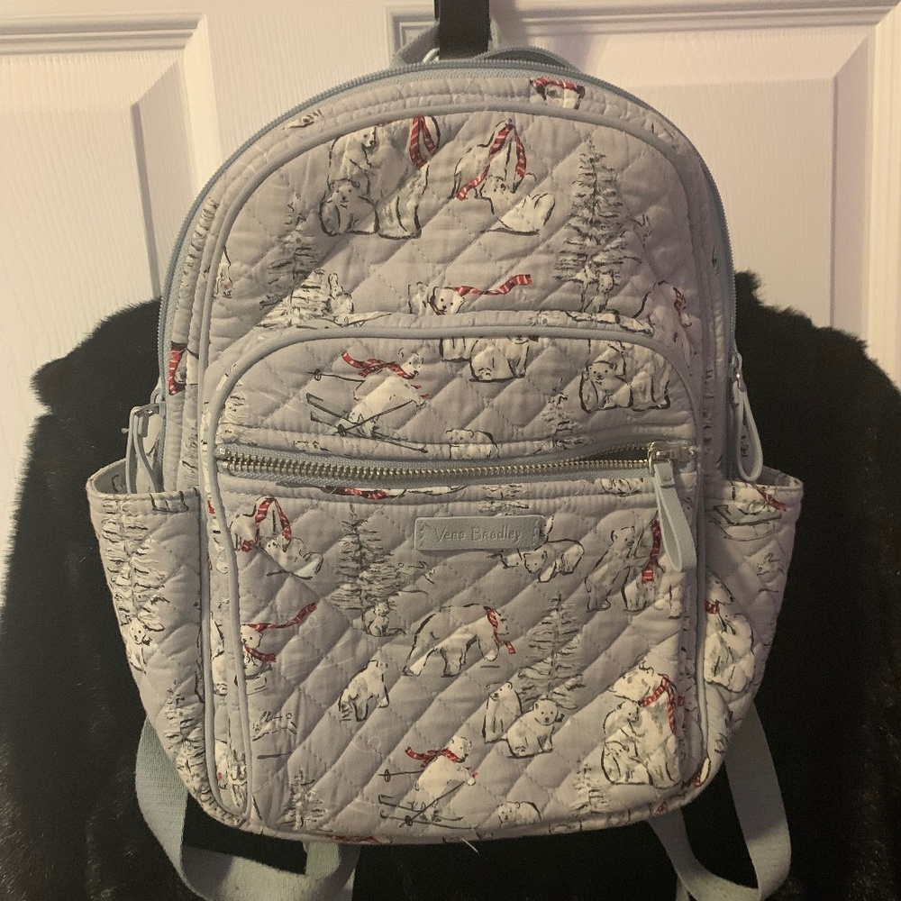 Vera Bradley polar bear backpack